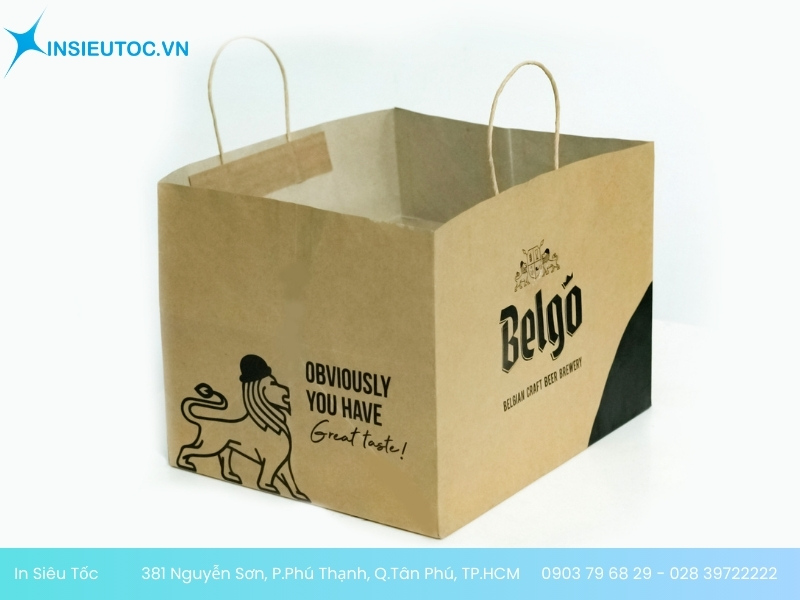 dịch vụ in túi giấy số lượng ít