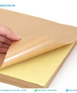 Giấy decal da bò giá rẻ