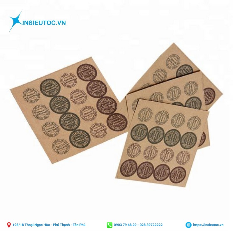 decal da bò dùng để in tem nhãn, logo