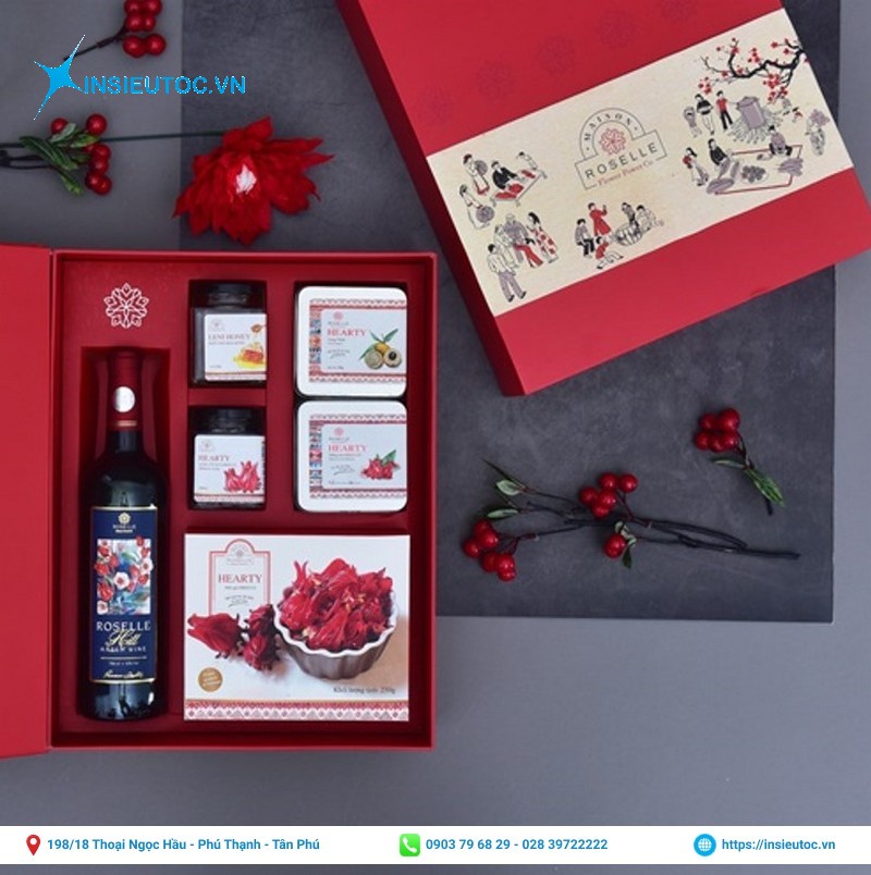 Hộp đựng quà biếu tết cao cấp