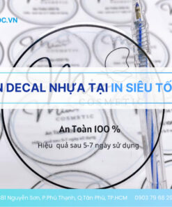 in decal nhựa - In Siêu Tốc