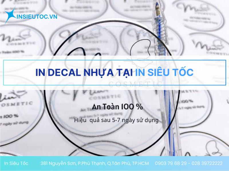 in decal nhựa - In Siêu Tốc