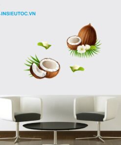 Decal trang trí dễ dàng vệ sinh