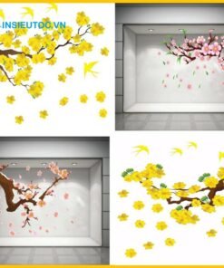 decal trang trí bắt mắt