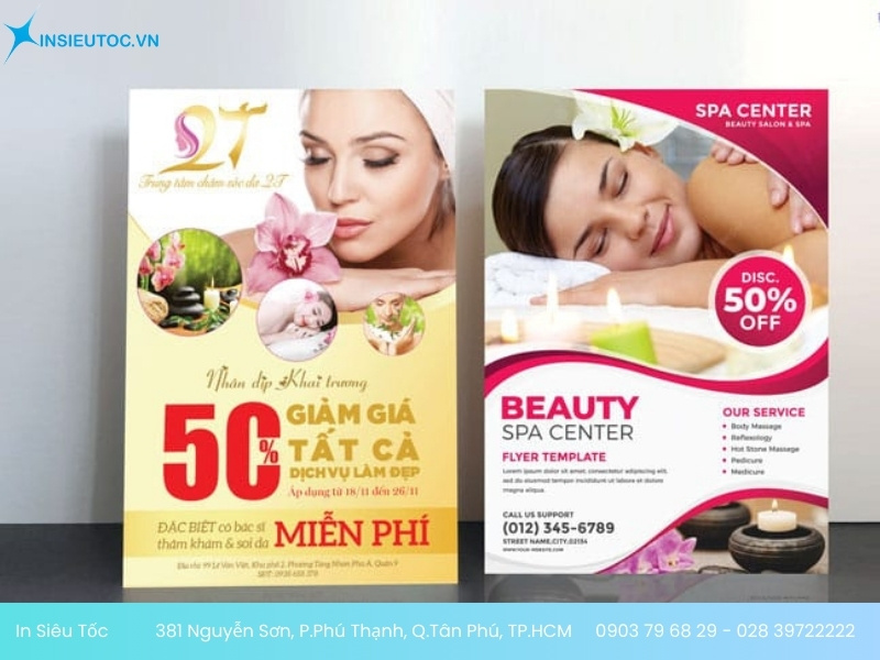 in tờ rơi khai trương giá rẻ