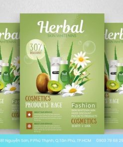 in tờ rơi mỹ phẩm