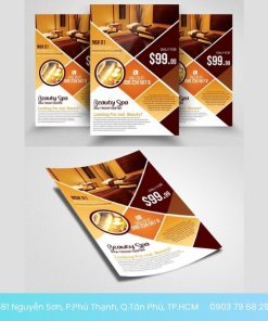 in tờ rơi spa uy tín