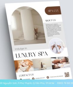 in tờ rơi spa uy tín