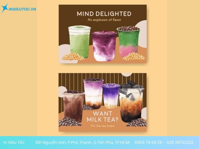 in tờ rơi trà sữa giá rẻ