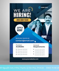 in tờ rơi tuyển dụng