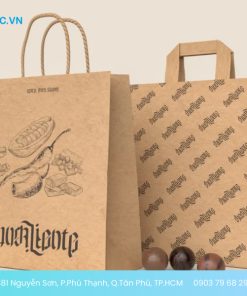in túi giấy kraft giá rẻ tphcm - In Siêu Tốc