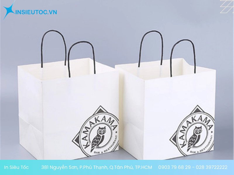 in túi giấy kraft tphcm