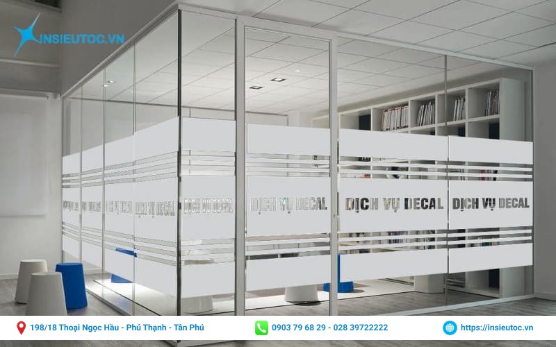 che mờ tấm kính - tạo sự riêng tư