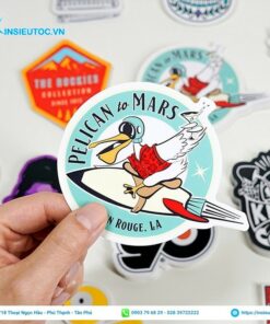 Mẫu in tem nhãn dễ thương