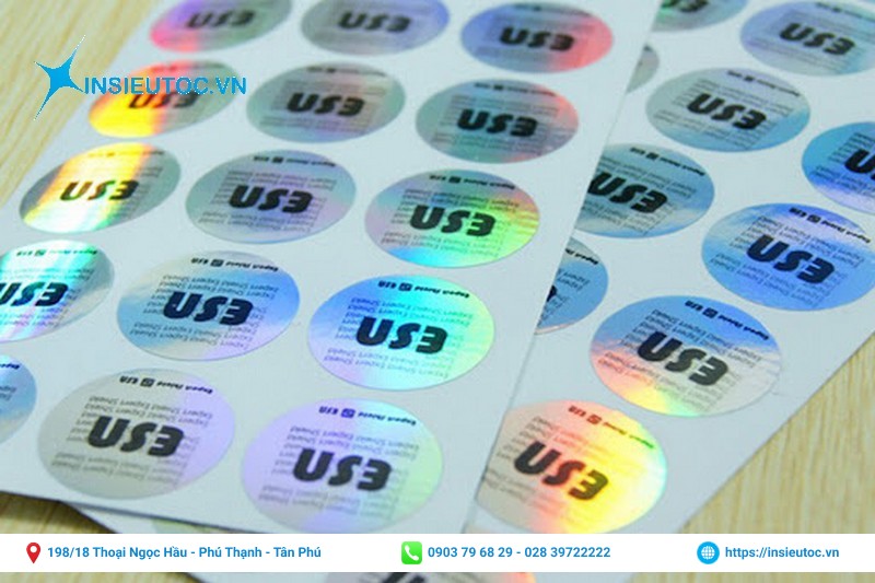 In decal 7 màu giá rẻ