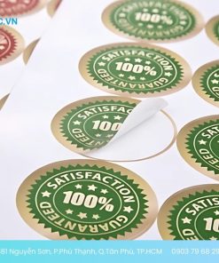 mẫu tem nhãn tròn