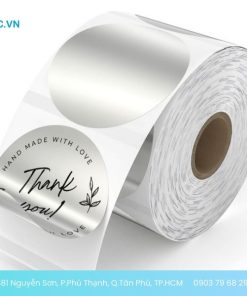 mẫu tem nhãn xi bạc