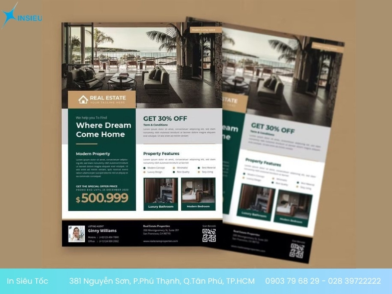 mẫu tờ rơi bất động sản