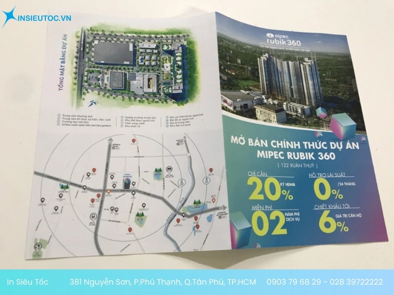 mẫu tờ rơi bất động sản độc đáo