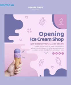 mẫu tờ rơi khai trương cửa hàng