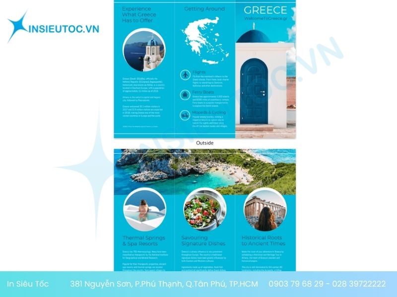 mẫu tờ rơi du lịch độc đáo