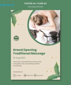 tờ rơi khai trương cửa hàng