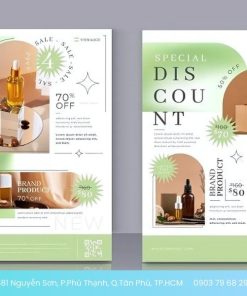 tờ rơi mỹ phẩm