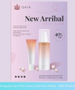 mẫu tờ rơi mỹ phẩm đẹp