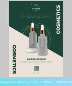 mẫu tờ rơi mỹ phẩm đẹp