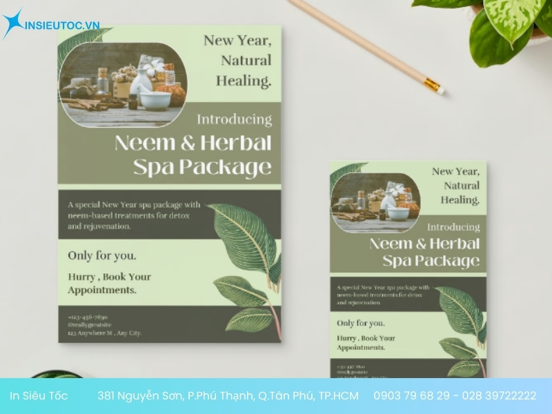mẫu tờ rơi spa độc đáo mẫu tờ rơi spa độc đáo