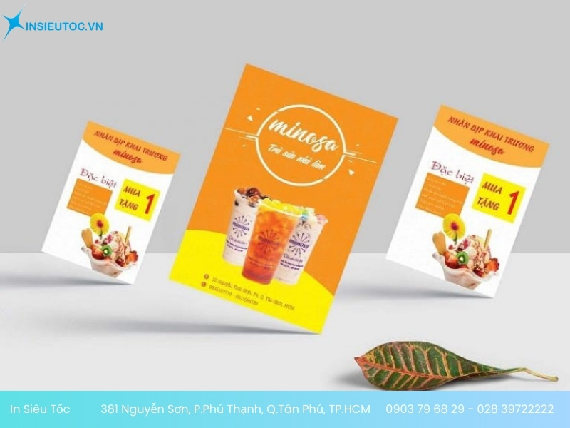mẫu tờ rơi trà sữa