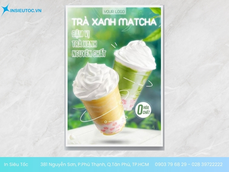 mẫu tờ rơi trà sữa đẹp