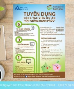 mẫu tờ rơi tuyển dụng