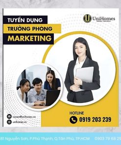 mẫu tờ rơi tuyển dụng đẹp