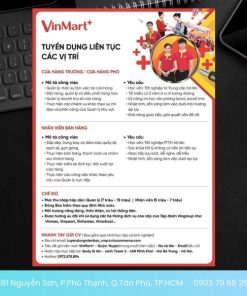 mẫu tờ rơi tuyển dụng đẹp