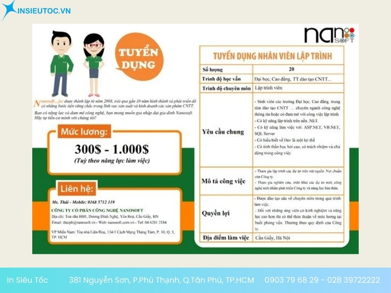 mẫu tờ rơi tuyển dụng đẹp mẫu tờ rơi tuyển dụng đẹp