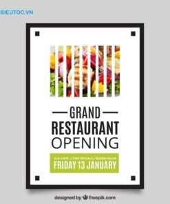 tờ rơi khuyến mãi khai trương