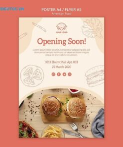 các mẫu tờ rơi khai trương đẹp