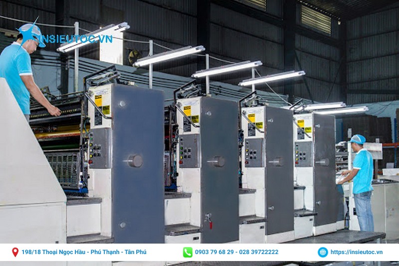 đội ngũ nhân viên của In Siêu Tốc