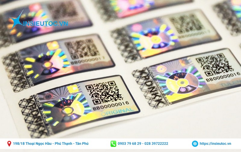 Tem chống giả 7 màu