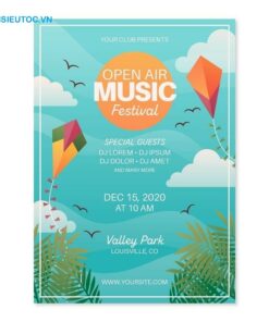 tờ rơi nhân dịp khai trương