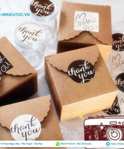 in decal giấy kraft