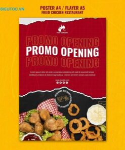tờ rơi quảng cáo khai trương cửa hàng