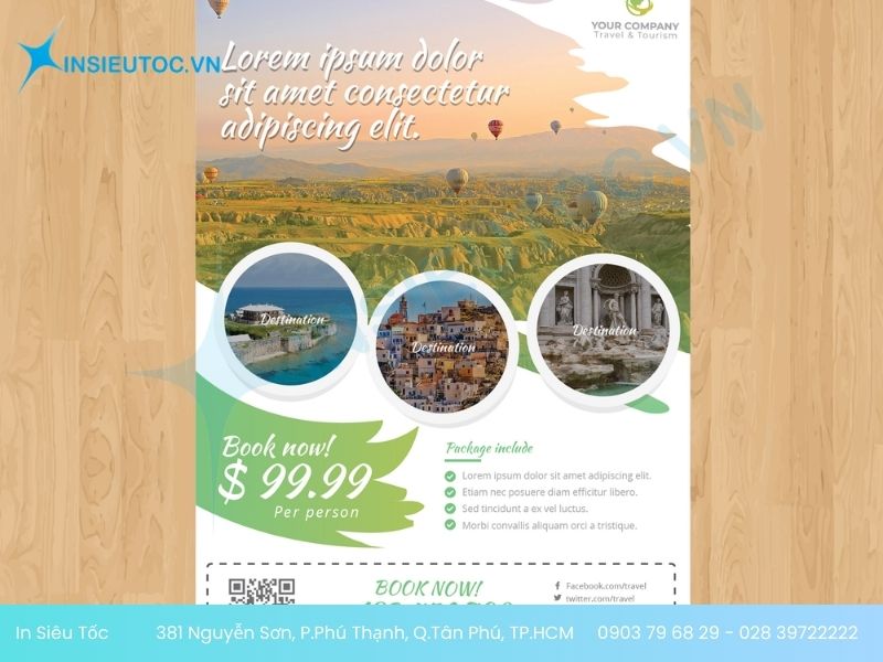 tờ rơi du lịch đẹp
