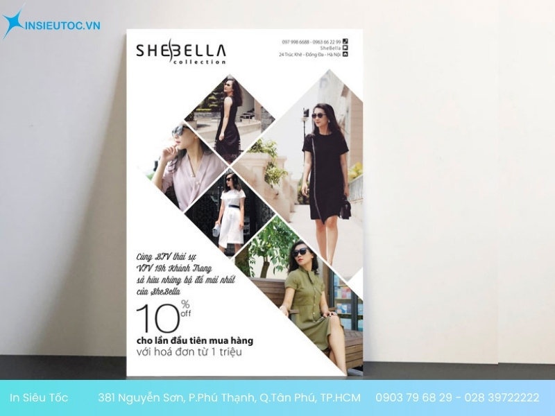 tờ rơi khai trương chất lượng