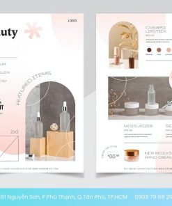 tờ rơi mỹ phẩm chất lượng