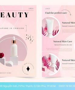 tờ rơi mỹ phẩm chất lượng