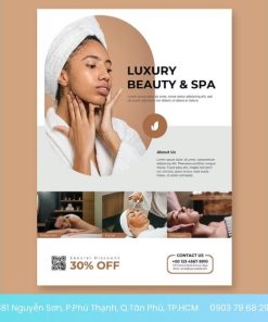 tờ rơi spa chất lượng