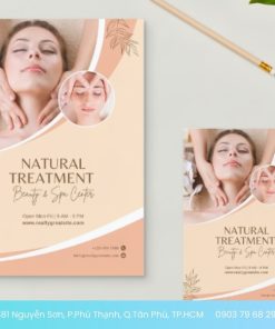 tờ rơi spa chất lượng