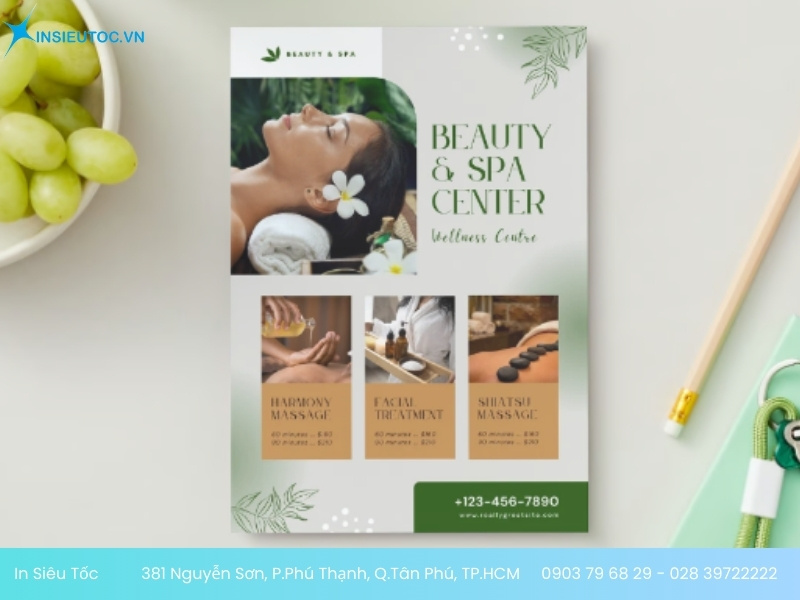 tờ rơi spa đẹp tờ rơi spa đẹp